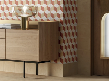 TERRA.ART CREMA - Indoor porcelain stoneware wall/floor tiles by Marca Corona - view 2
